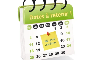 Les dates importantes